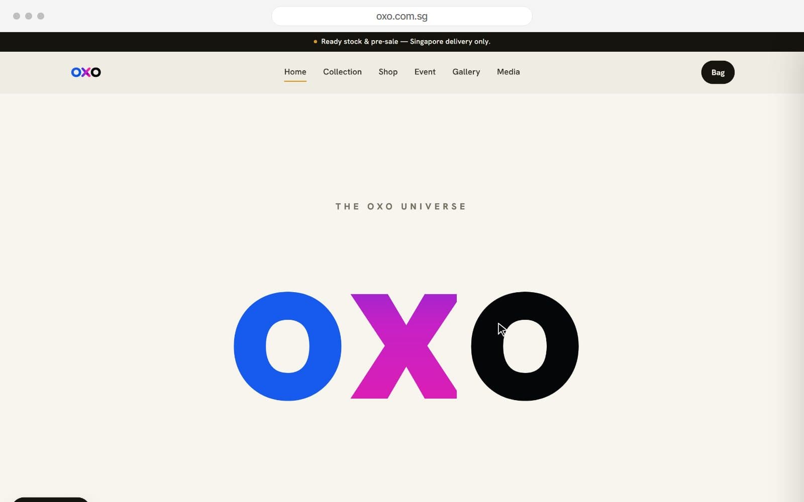OXO’s online store